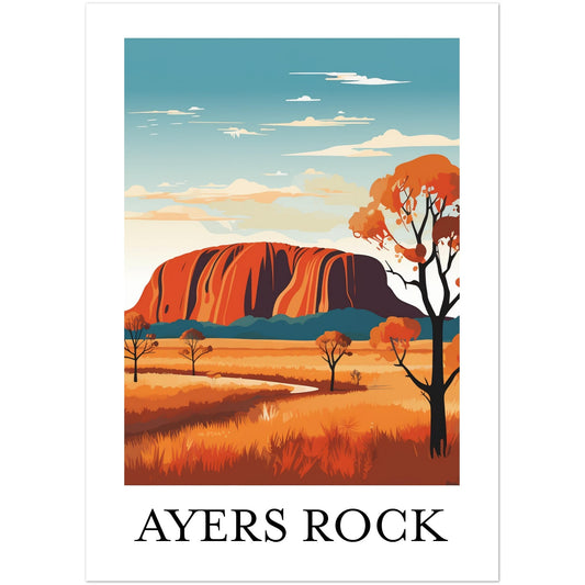 Ayers Rock Premium Poster