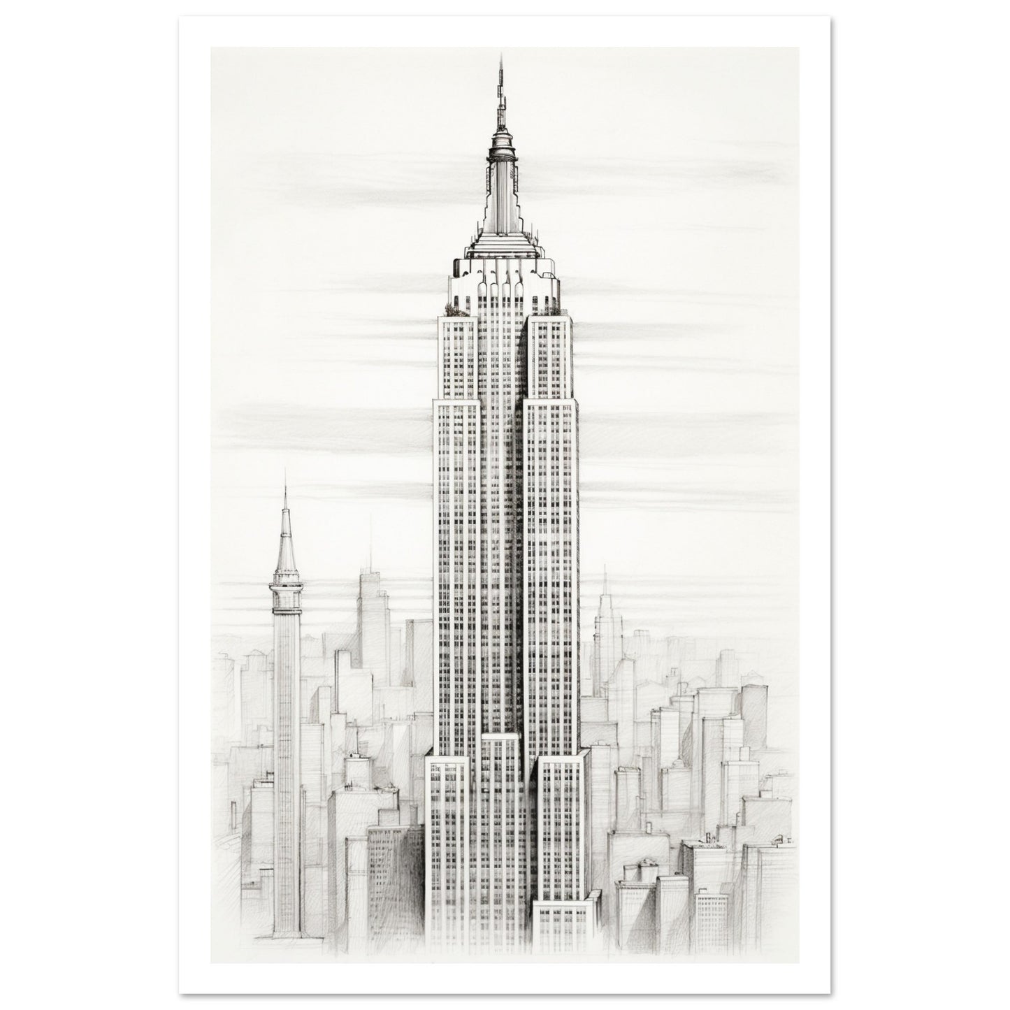 Empire State Building no. 2 Premium Poster