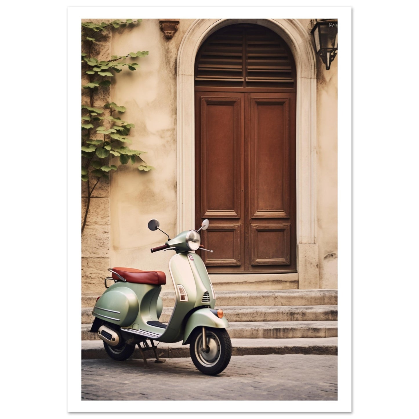 Vespa Premium Poster