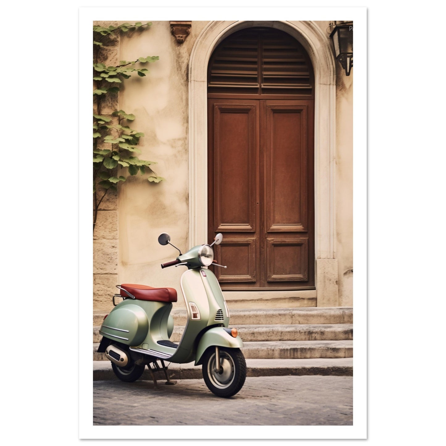 Vespa Premium Poster