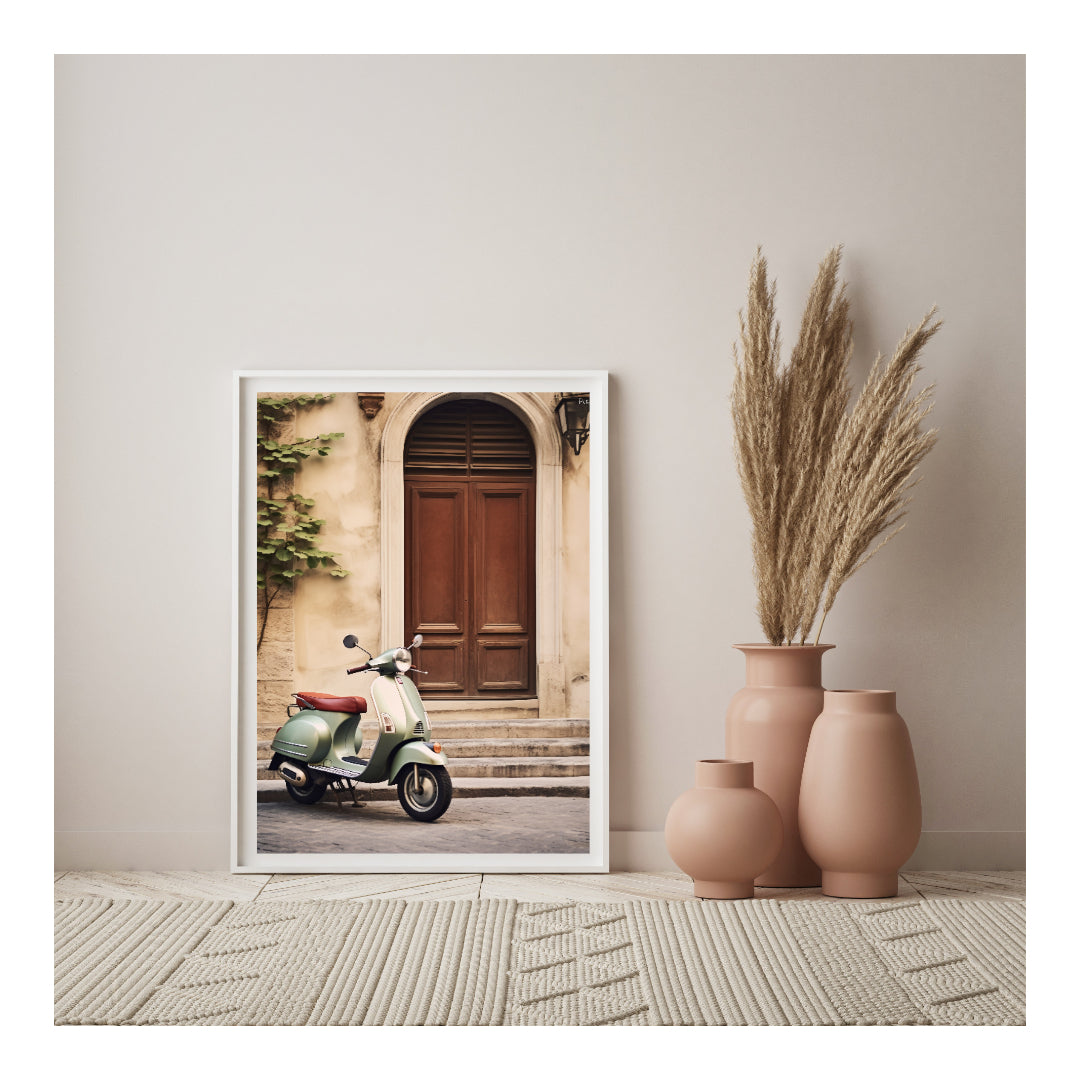 Vespa Premium Poster