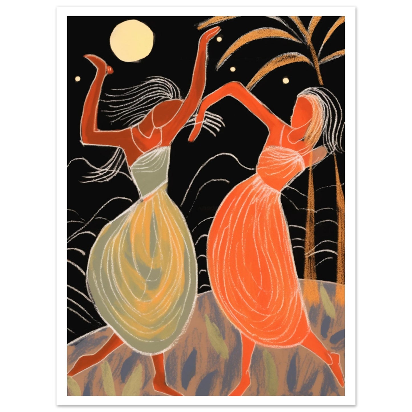 Moroccan Nights no.2 Premium Poster