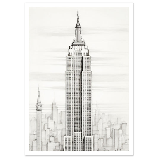 Empire State Building no. 2 Premium Poster