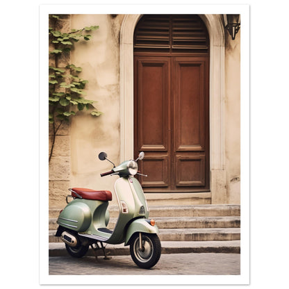 Vespa Premium Poster