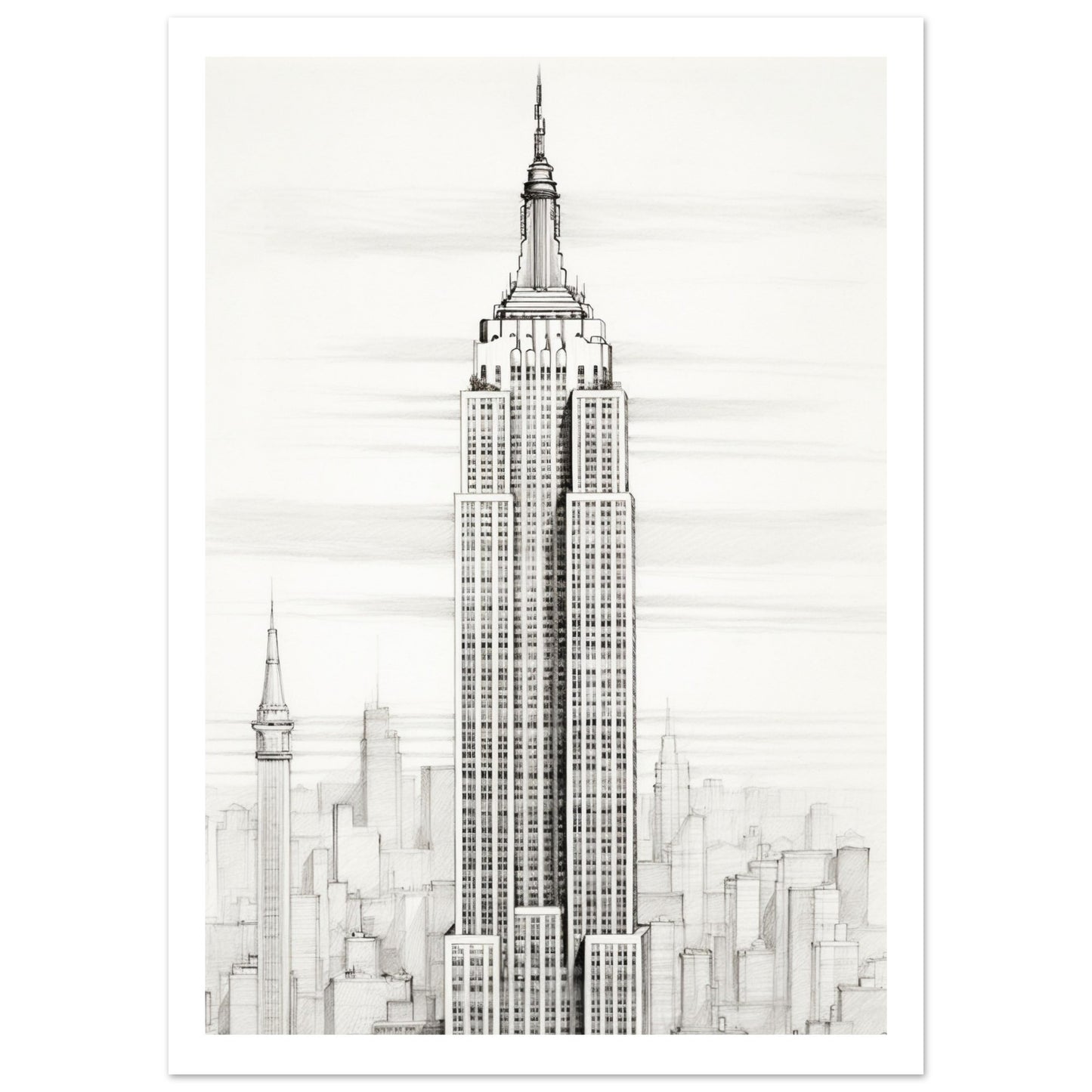 Empire State Building no. 2 Premium Poster