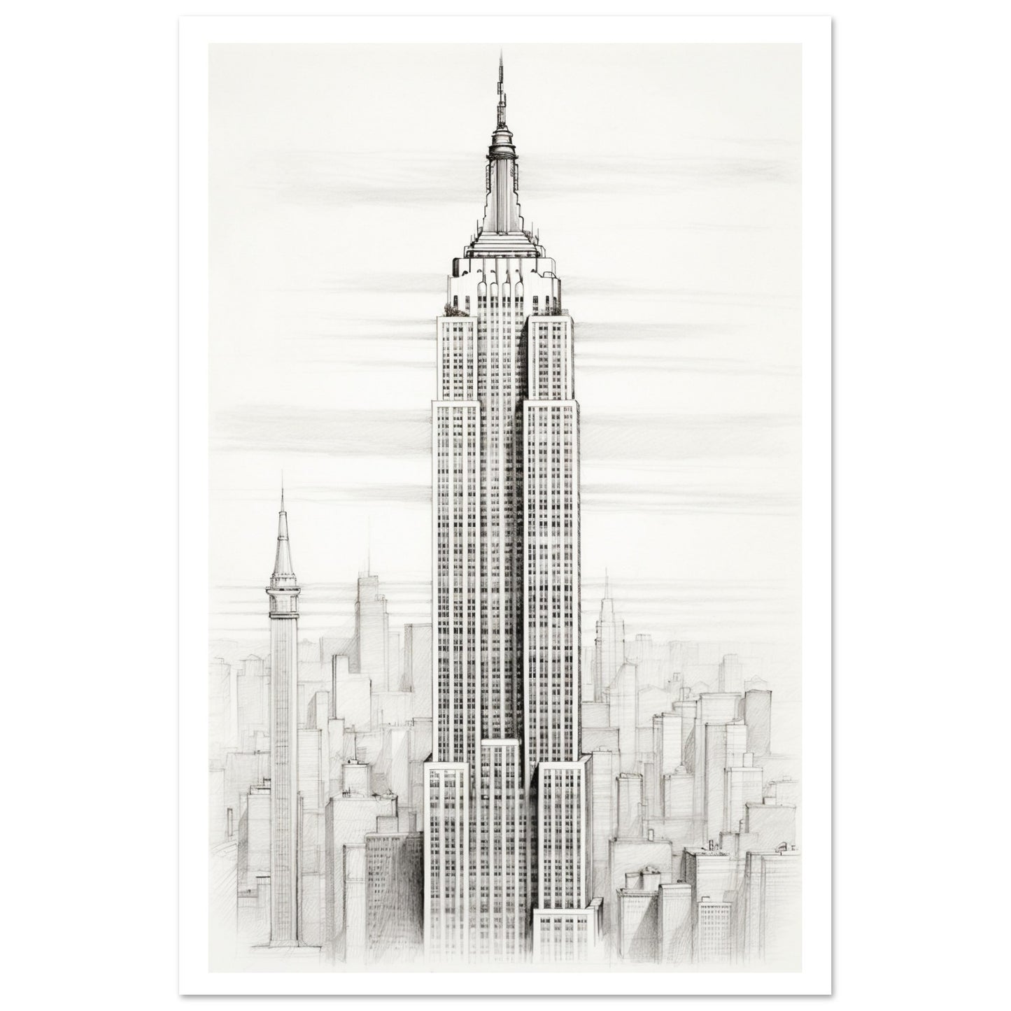 Empire State Building no. 2 Premium Poster