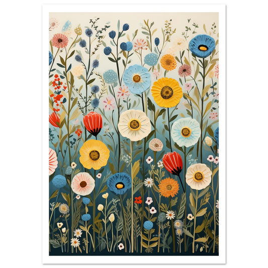 Wildflowers Premium Poster