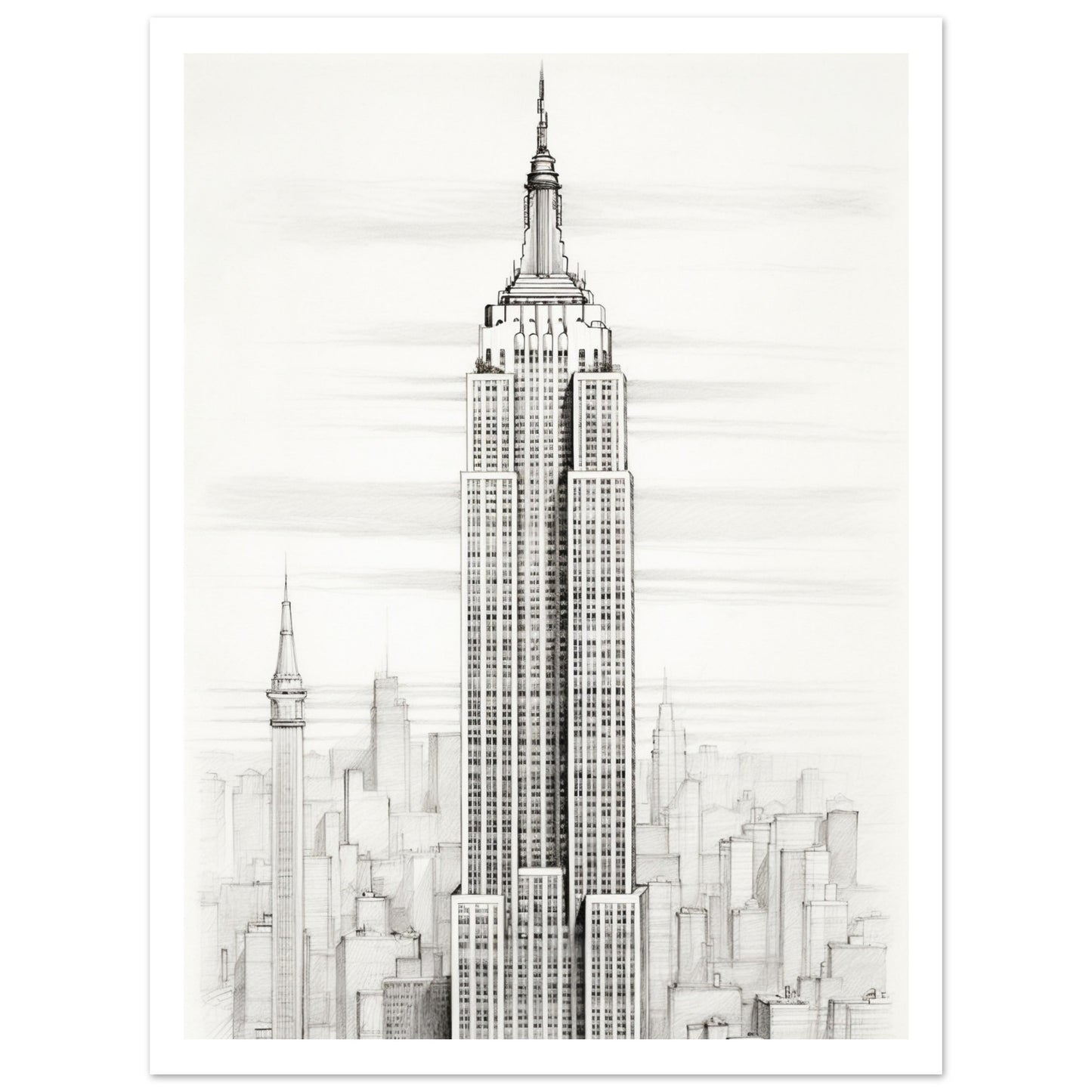 Empire State Building no. 2 Premium Poster