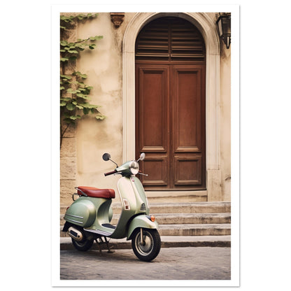 Vespa Premium Poster