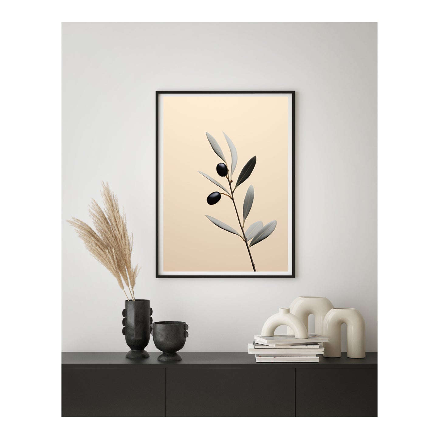 Olive branch Premium Poster